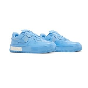 Nike Air Force 1 Fontana University Blue Women Size 9.5 DH1290-400
